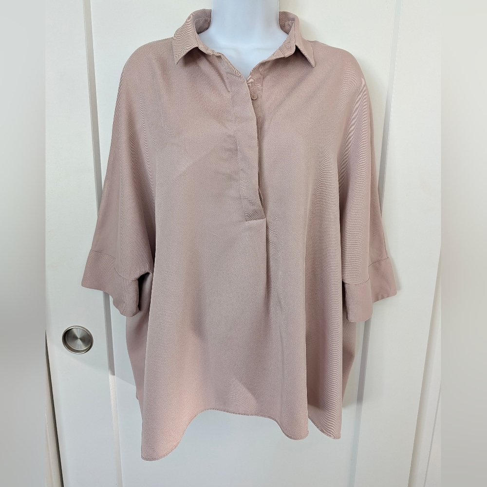 COS Women's Blush Pink Blouse